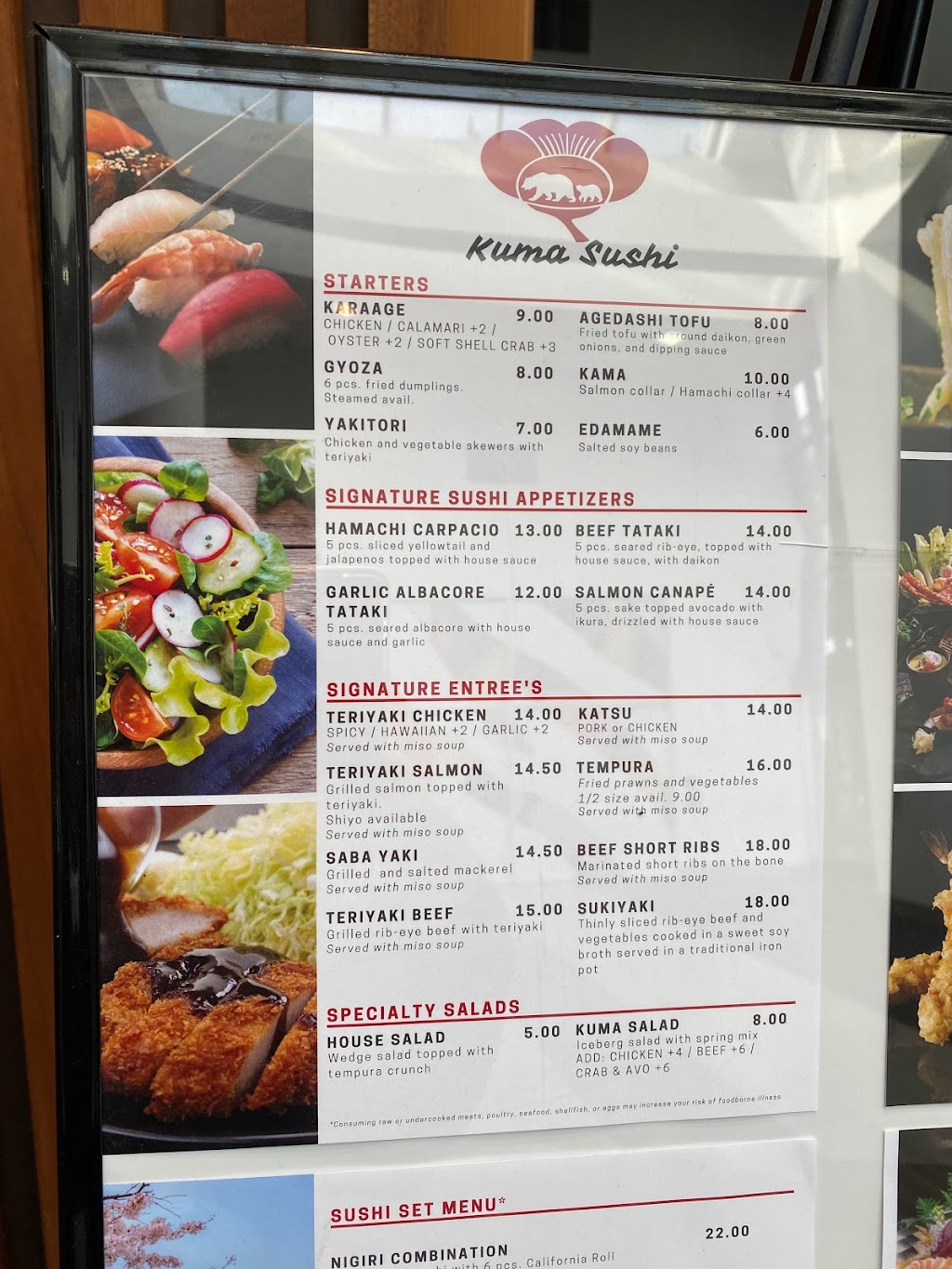 Kuma Sushi | restaurant | 1600 Saratoga Ave # 119, San Jose, CA 95129, USA | 4083784000 OR +1 408-378-4000