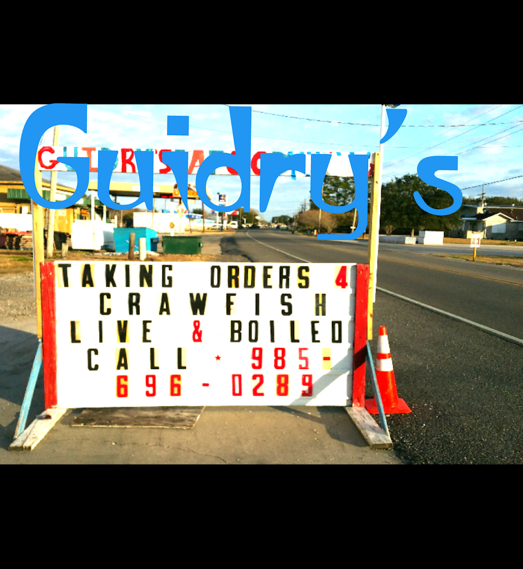 Guidrys Seafood | restaurant | 13245 W Main St, Larose, LA 70373, USA | 9856960289 OR +1 985-696-0289