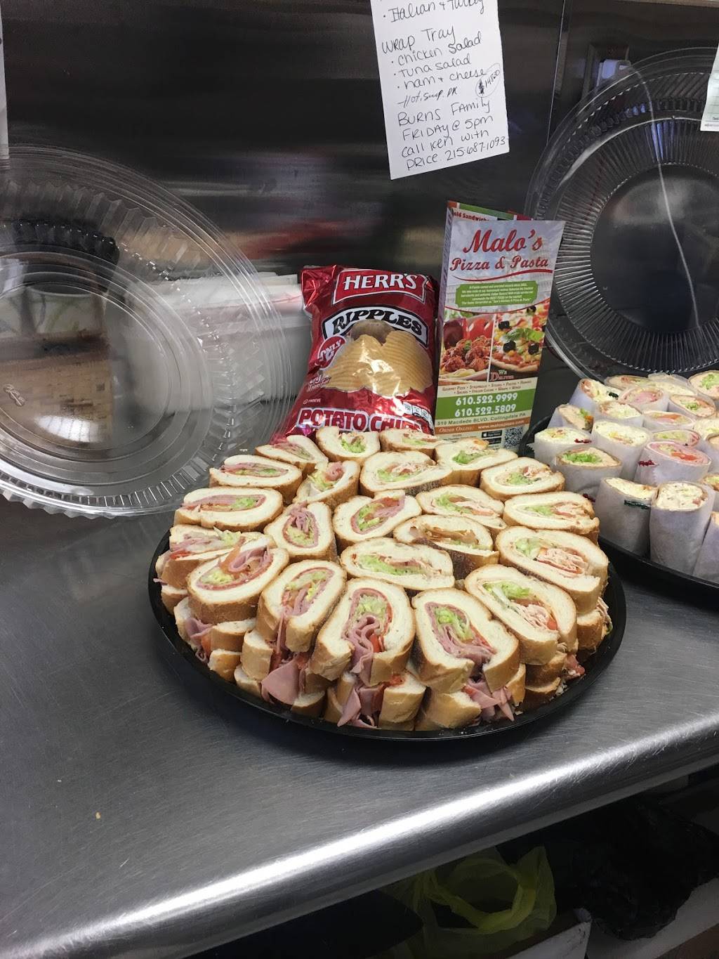 Malos Pizza & Pasta | meal delivery | 519 MacDade Blvd, Collingdale, PA 19023, USA | 6105229999 OR +1 610-522-9999