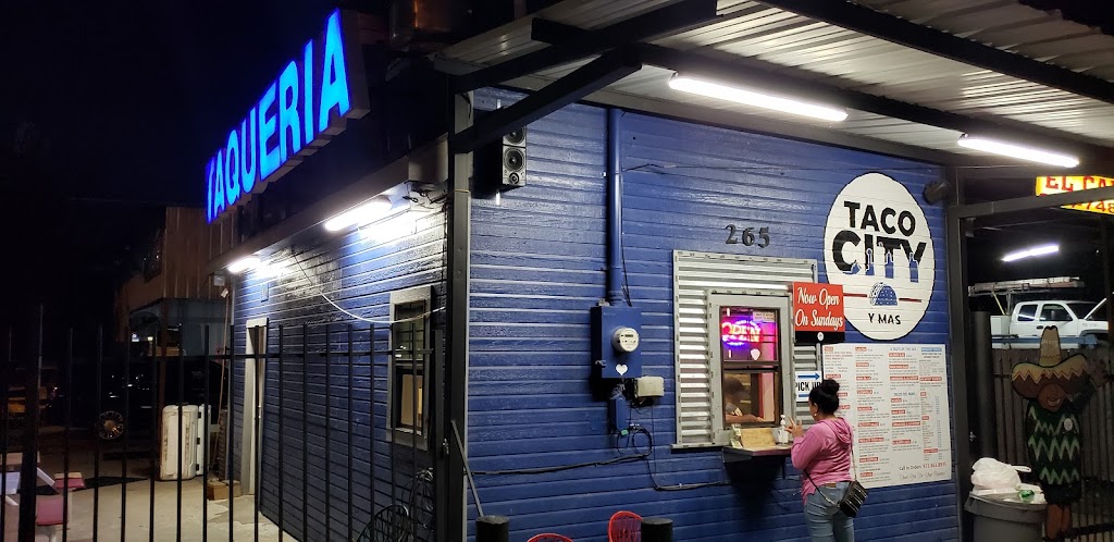 Taco City y Mas | restaurant | 265 W Comstock St, Dallas, TX 75208, USA | 9728638935 OR +1 972-863-8935