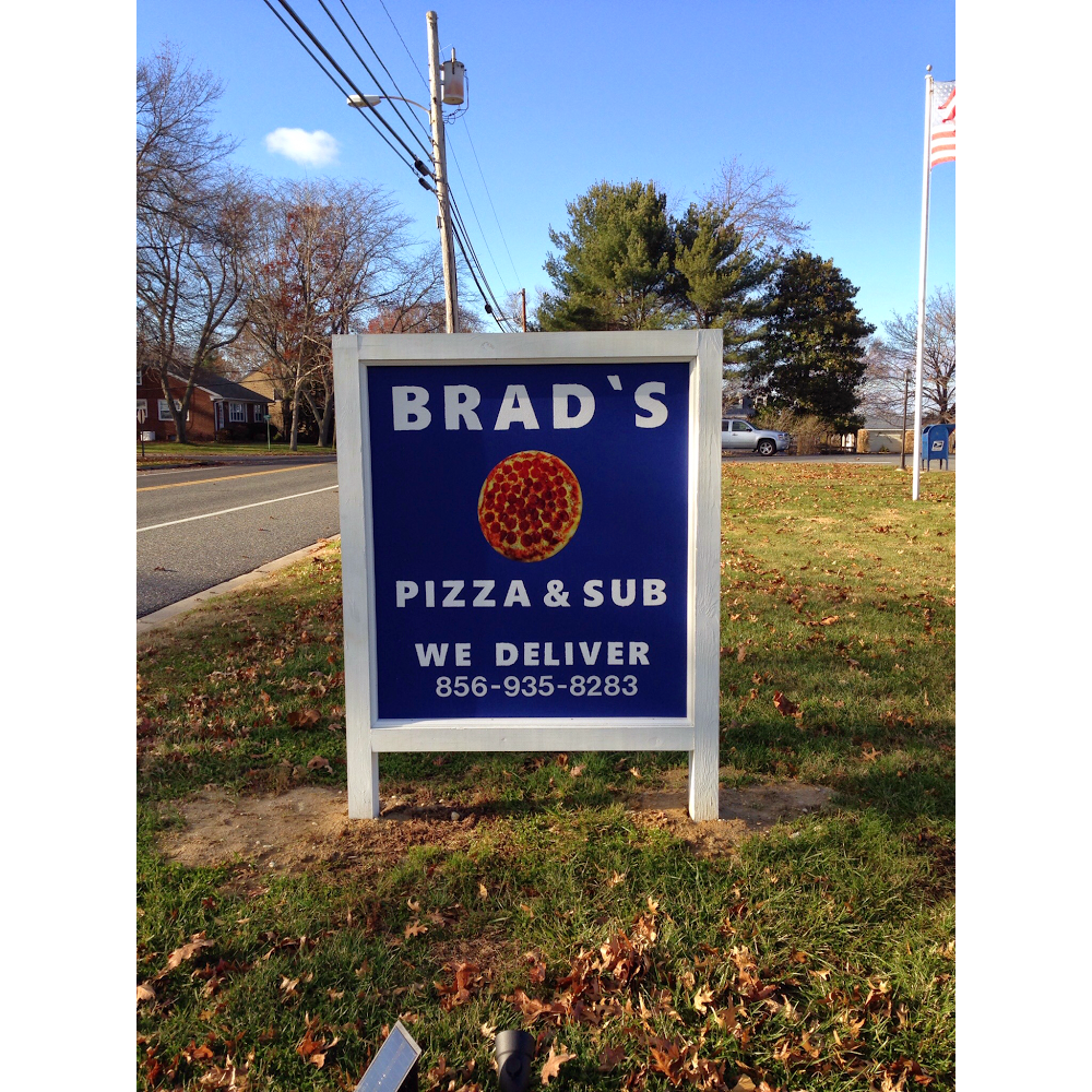 Brads Pizza & Sub | restaurant | 500 Locust Island Rd, Hancocks Bridge, NJ 08038, USA | 8569358283 OR +1 856-935-8283