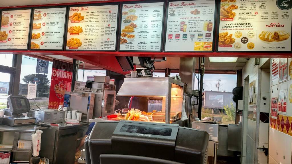 Churchs Chicken | restaurant | 1298 TX-121, Lewisville, TX 75067, USA | 9722211311 OR +1 972-221-1311