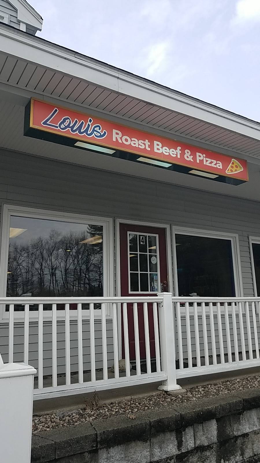 Louis Pizza | restaurant | 134 Newton Rd #4, Plaistow, NH 03865, USA | 6033821040 OR +1 603-382-1040