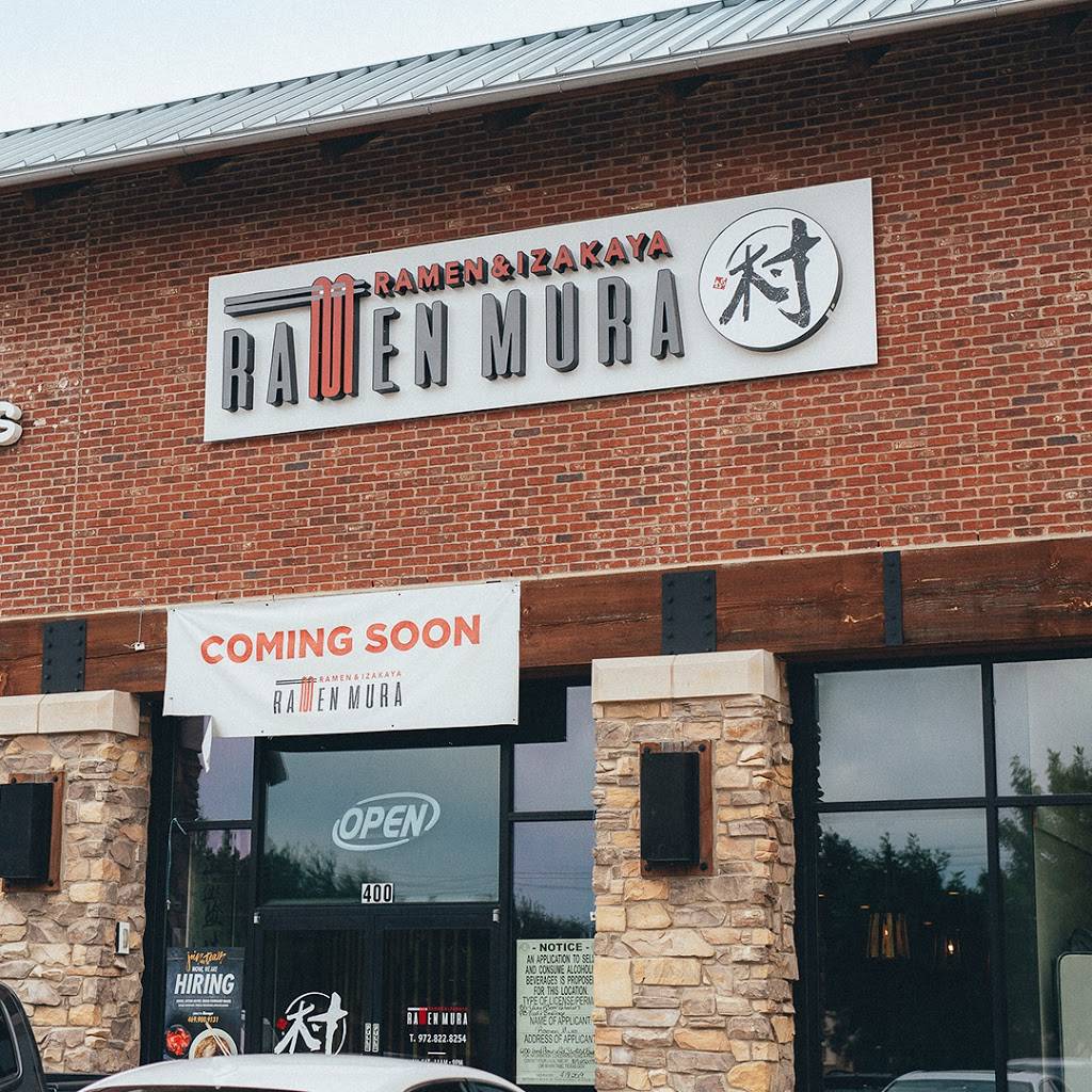 Ramen Mura | restaurant | 6100 Long Prairie Rd #400, Flower Mound, TX 75028, USA | 9728228254 OR +1 972-822-8254