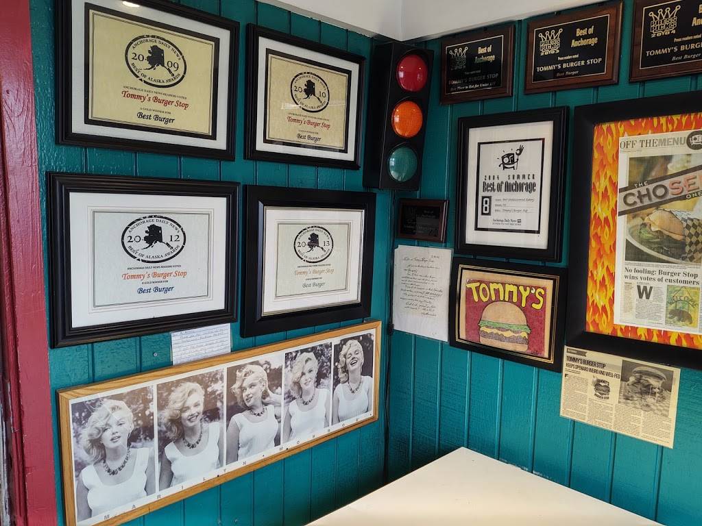 Tommys Burger Stop | restaurant | 1106 W 29th Pl, Anchorage, AK 99503, USA | 9075615696 OR +1 907-561-5696