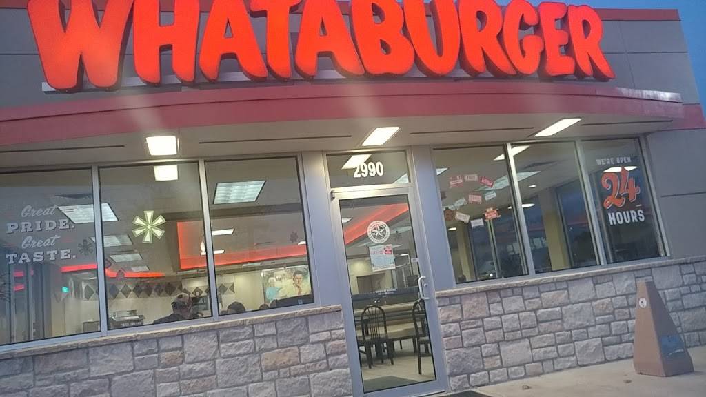 Whataburger | restaurant | 2990 Gulf Fwy S, League City, TX 77573, USA | 2815340218 OR +1 281-534-0218