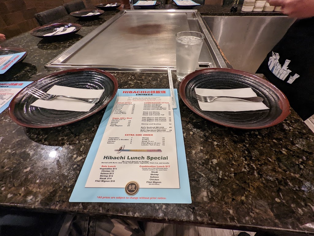 Koi Hibachi & Kitchen (Indian Head Road, Toms River, NJ) | restaurant | 1256 Indian Head Rd, Toms River, NJ 08755, USA | 7322408888 OR +1 732-240-8888