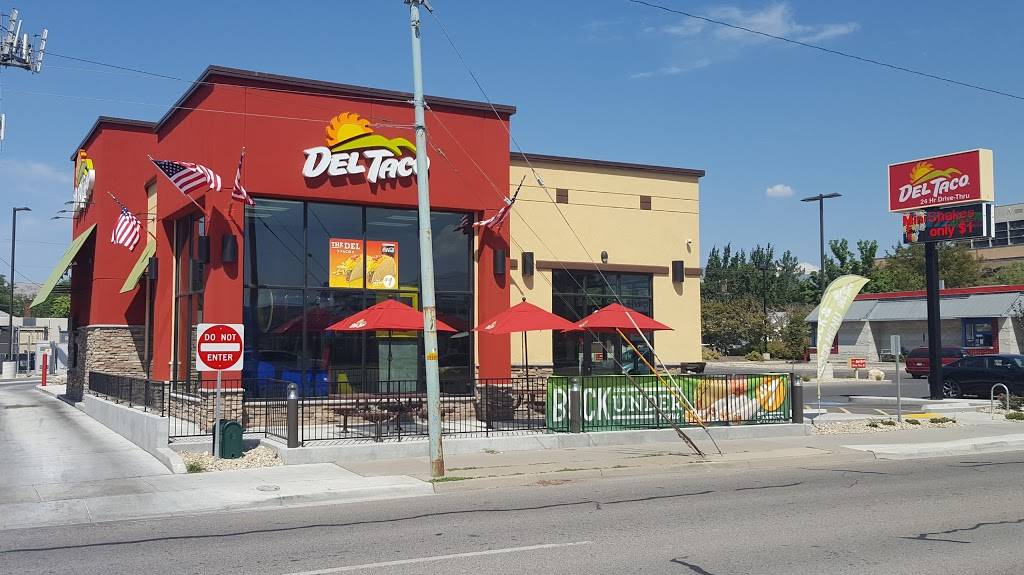 Del Taco | meal takeaway | 23 E 2100 S, South Salt Lake, UT 84115, USA | 8014842100 OR +1 801-484-2100