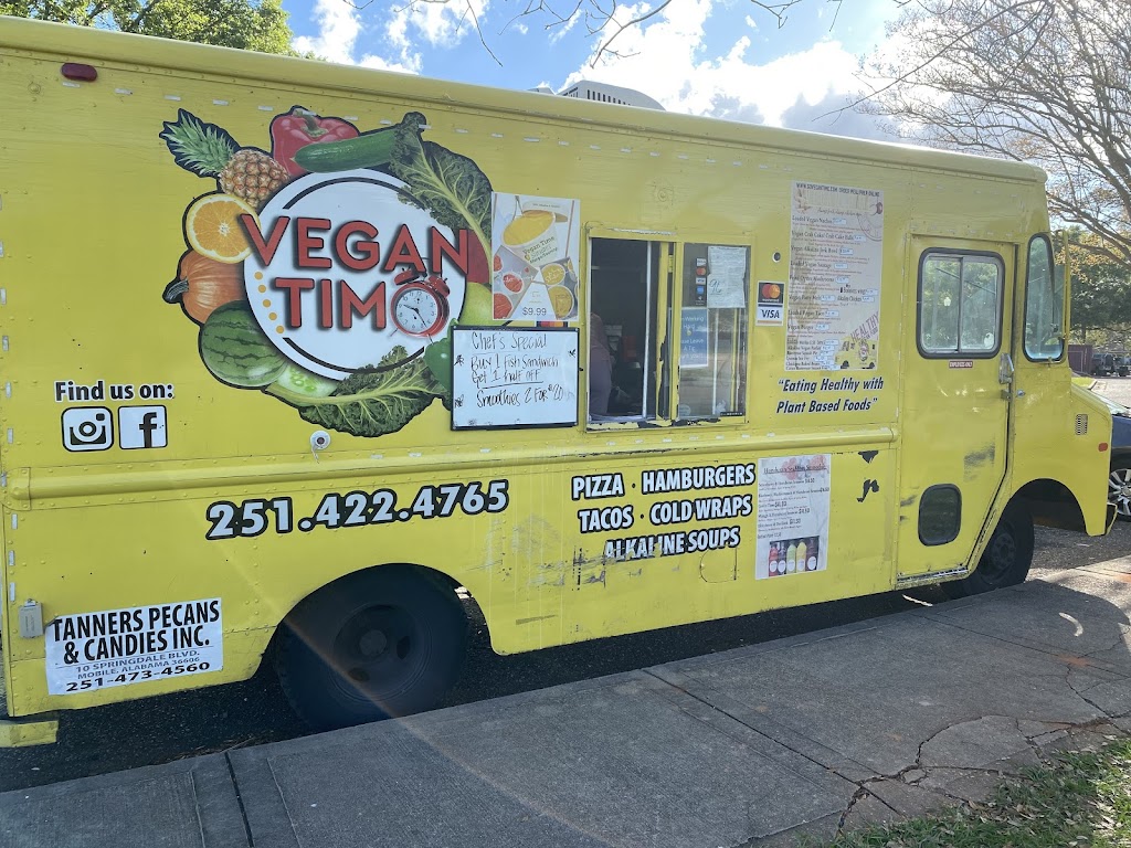 Vegan Time Cafe’ | restaurant | 10 Springdale Blvd, Mobile, AL 36606, USA | 2514224765 OR +1 251-422-4765