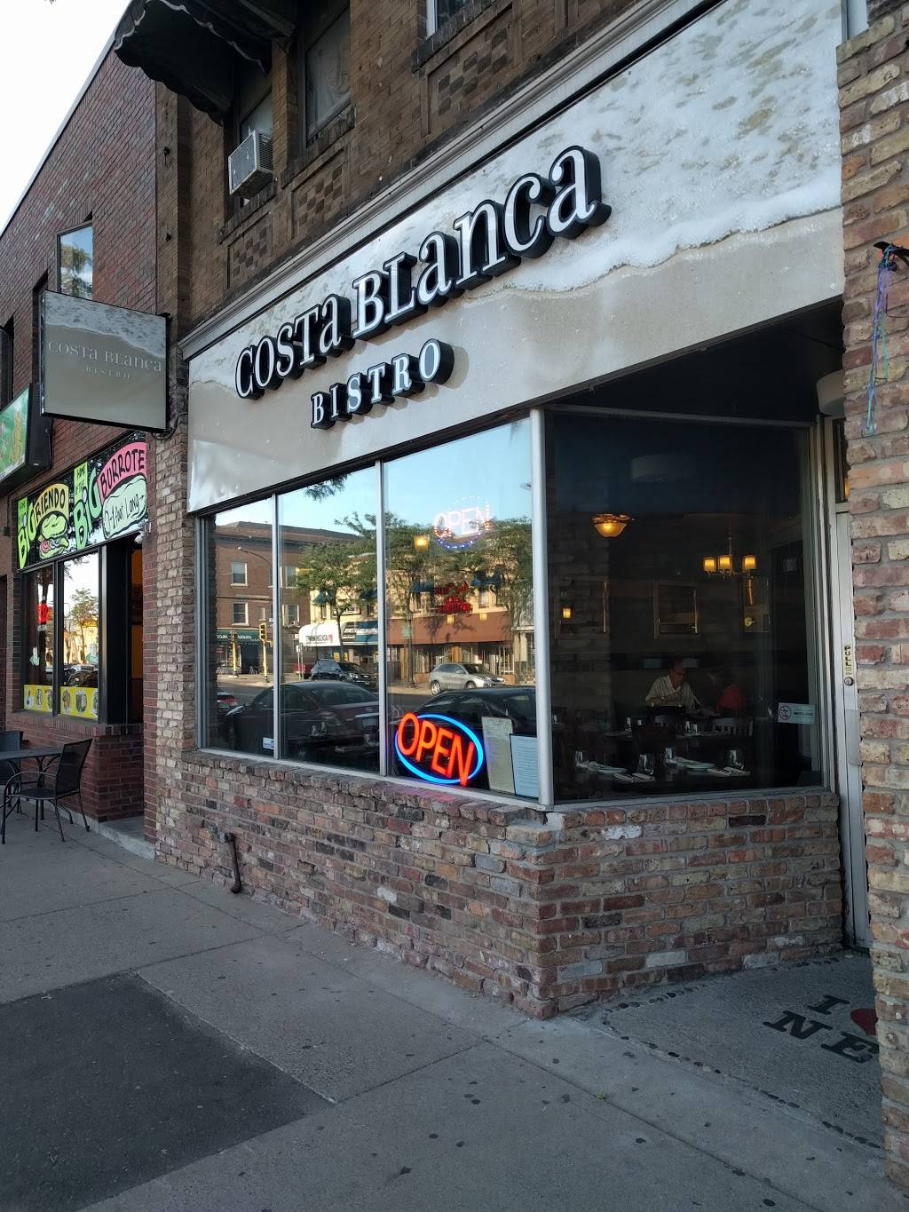 Costa Blanca Bistro | restaurant | 2416 Central Ave NE, Minneapolis, MN 55418, USA | 6127899296 OR +1 612-789-9296