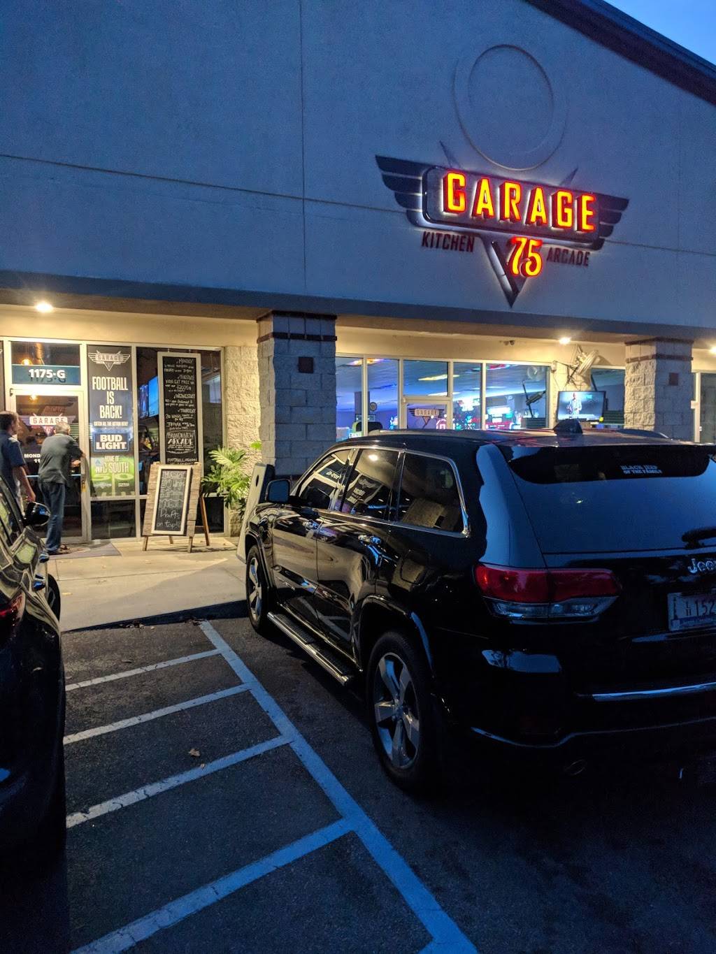 Garage 75 | restaurant | 4130, 1175 Folly Rd G, Charleston, SC 29412, USA | 8432254030 OR +1 843-225-4030