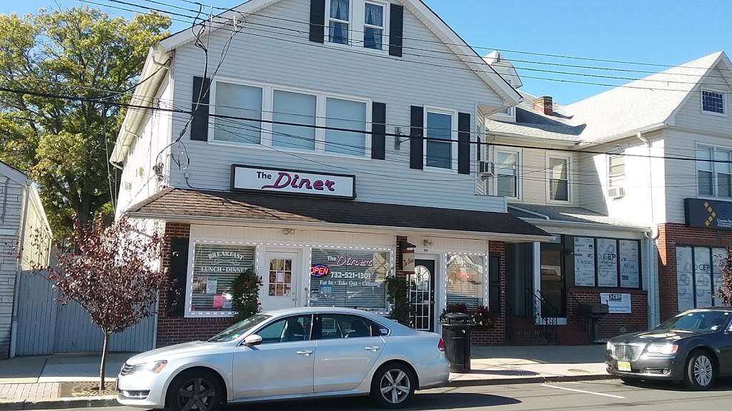 The Diner | restaurant | 26 W Railroad Ave, Jamesburg, NJ 08831, USA | 7325211301 OR +1 732-521-1301