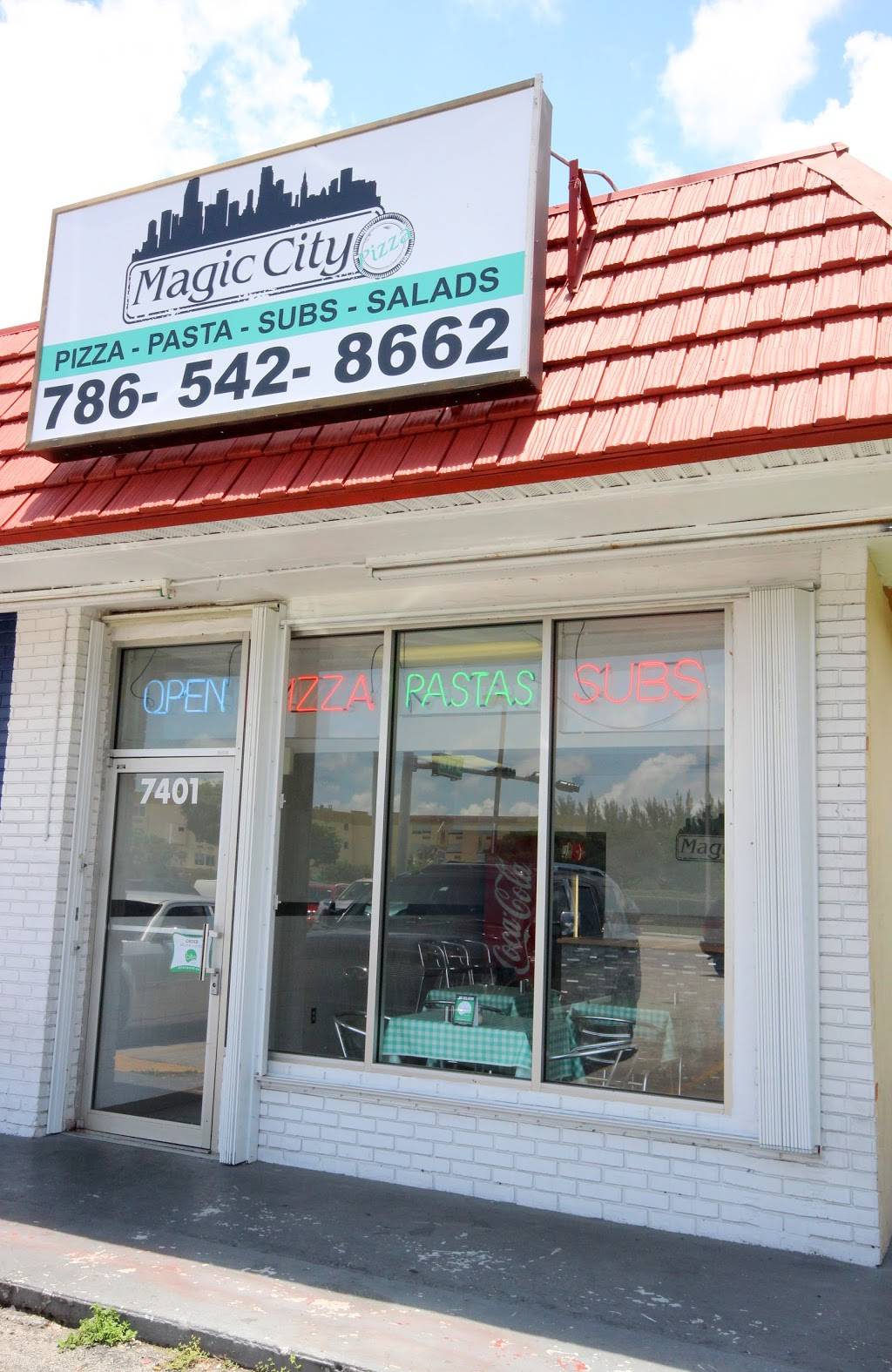 Magic City Pizza | restaurant | 7401 Coral Way, Miami, FL 33155, USA | 7865428662 OR +1 786-542-8662