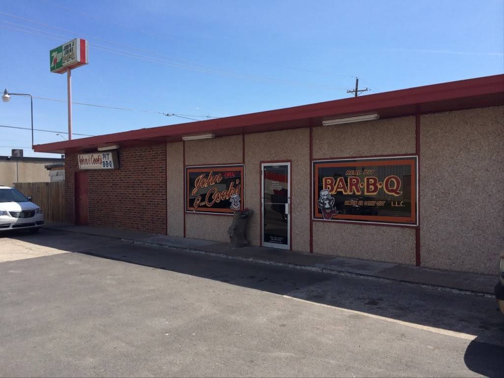 John & Cook`s Real Pit BBQ | restaurant | 1310 SW 21st St, Lawton, OK 73505, USA | 5802480036 OR +1 580-248-0036