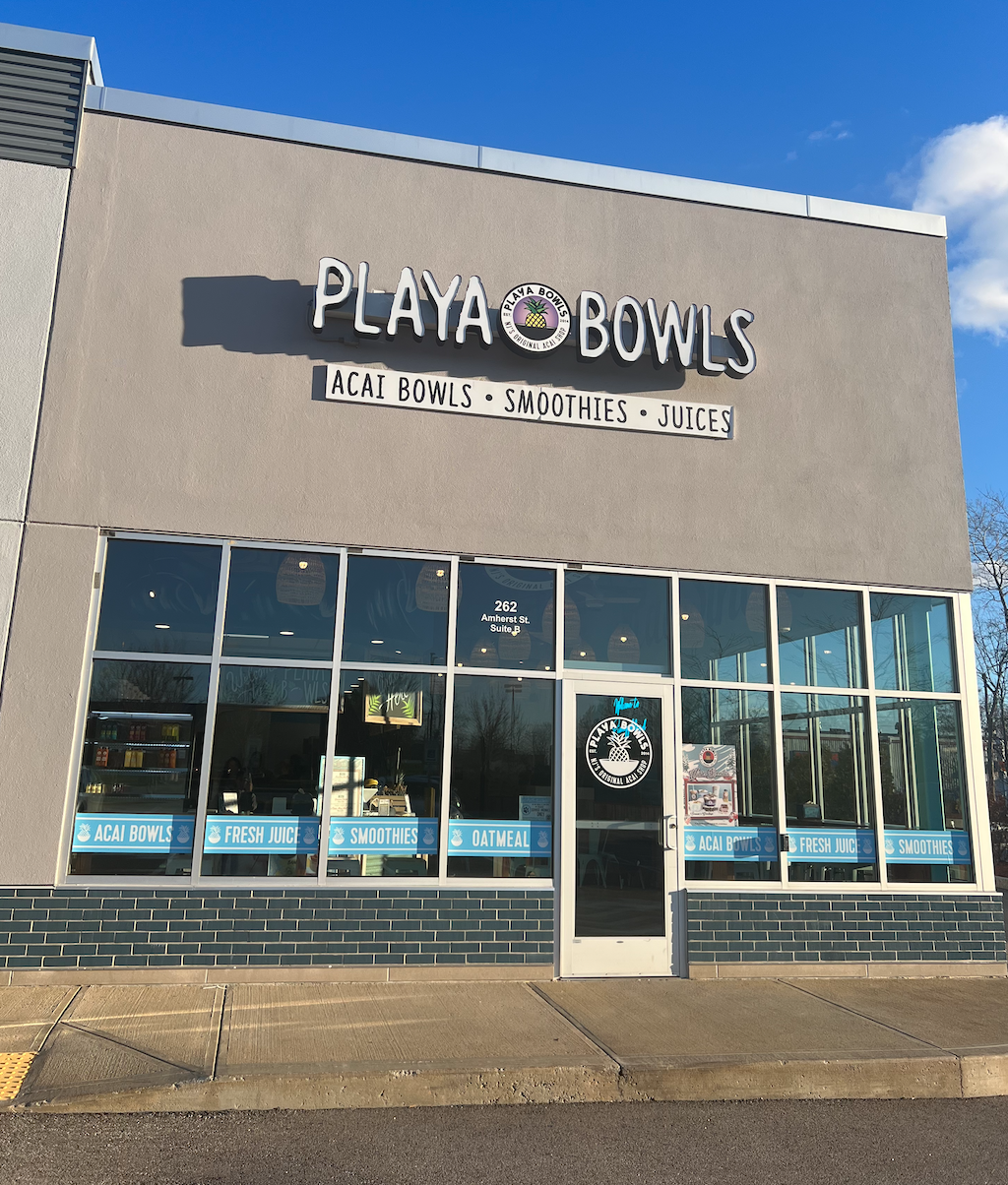 Playa Bowls | restaurant | 262 Amherst St Suite B, Nashua, NH 03063, USA | 6034598194 OR +1 603-459-8194