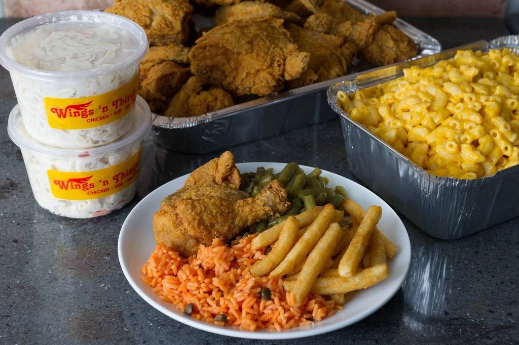 Wings n Things | restaurant | 519 Fulton Ave, Hempstead, NY 11550, USA | 5164830936 OR +1 516-483-0936