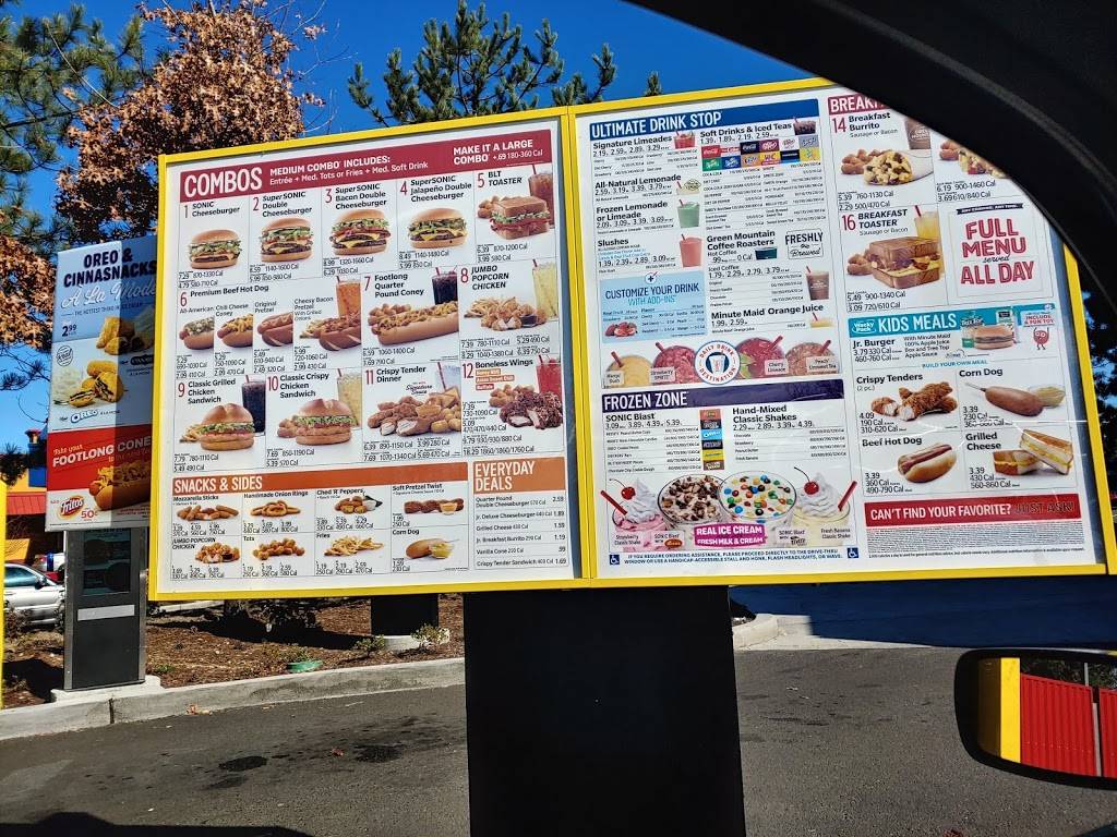 Sonic Drive-In | restaurant | 741 Rainier Ave S, Renton, WA 98057, USA | 4252078115 OR +1 425-207-8115