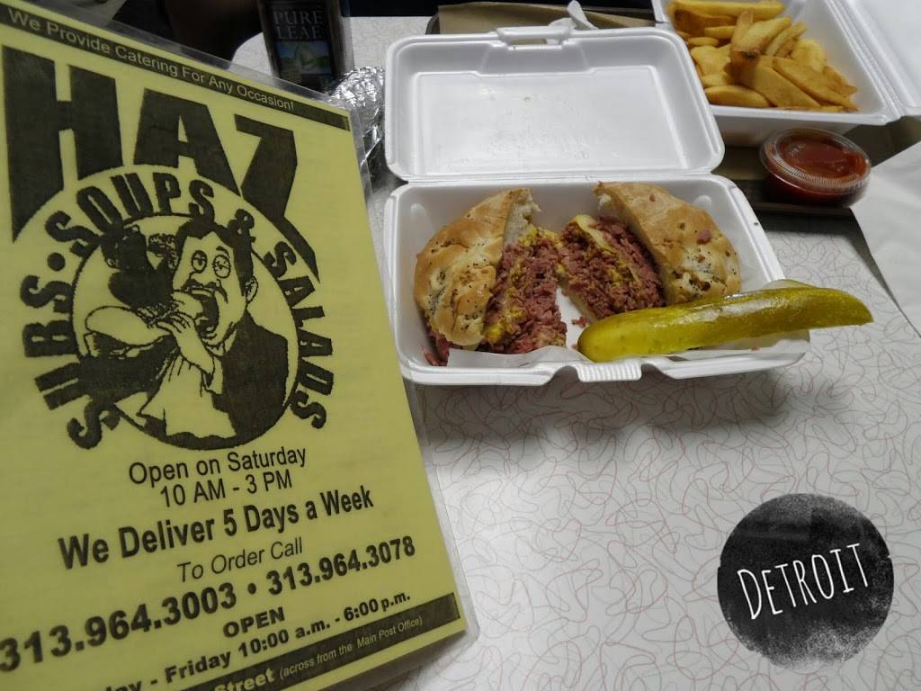 Haz Subs & Salads | meal takeaway | 1360 W Fort St, Detroit, MI 48226, USA | 3139643003 OR +1 313-964-3003