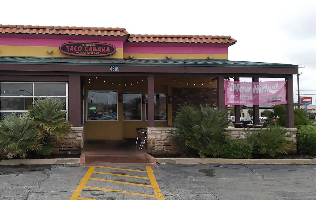 Taco Cabana | restaurant | 4360 Little Rd, Arlington, TX 76016, USA | 8175612040 OR +1 817-561-2040