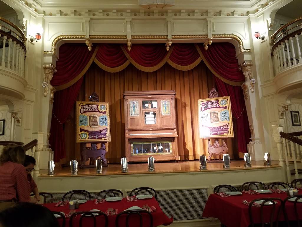 The Diamond Horseshoe | restaurant | 1180 Seven Seas Drive, Orlando, FL 32836, USA | 4079393463 OR +1 407-939-3463