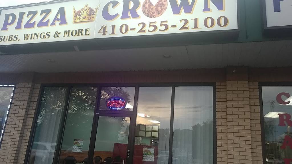 Pizza Crown | restaurant | 8111 Fort Smallwood Rd, Curtis Bay, MD 21226, USA | 4102552100 OR +1 410-255-2100