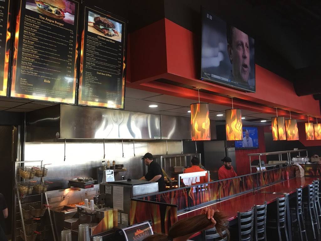 Flamme Burger | restaurant | 6850 Whitestown Pkwy, Zionsville, IN 46077, USA | 3174361335 OR +1 317-436-1335