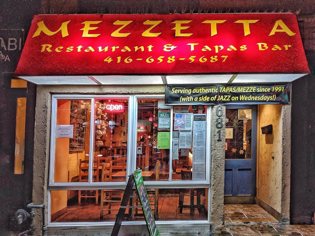 Mezzetta Restaurant & Tapas Br | restaurant | 681 St Clair Ave W, Toronto, ON M6C 1A7, Canada | 4166585687 OR +1 416-658-5687