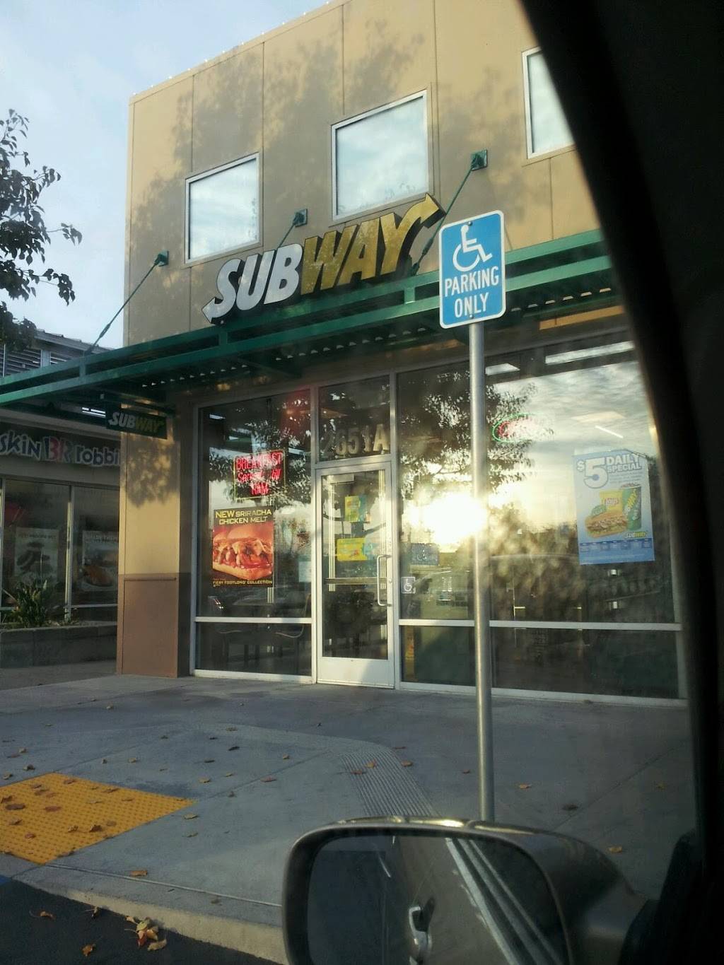 Subway Restaurants | restaurant | Bridgeside Shopping Center, 2651 Blanding Ave Suite A, Alameda, CA 94501, USA | 5108658081 OR +1 510-865-8081