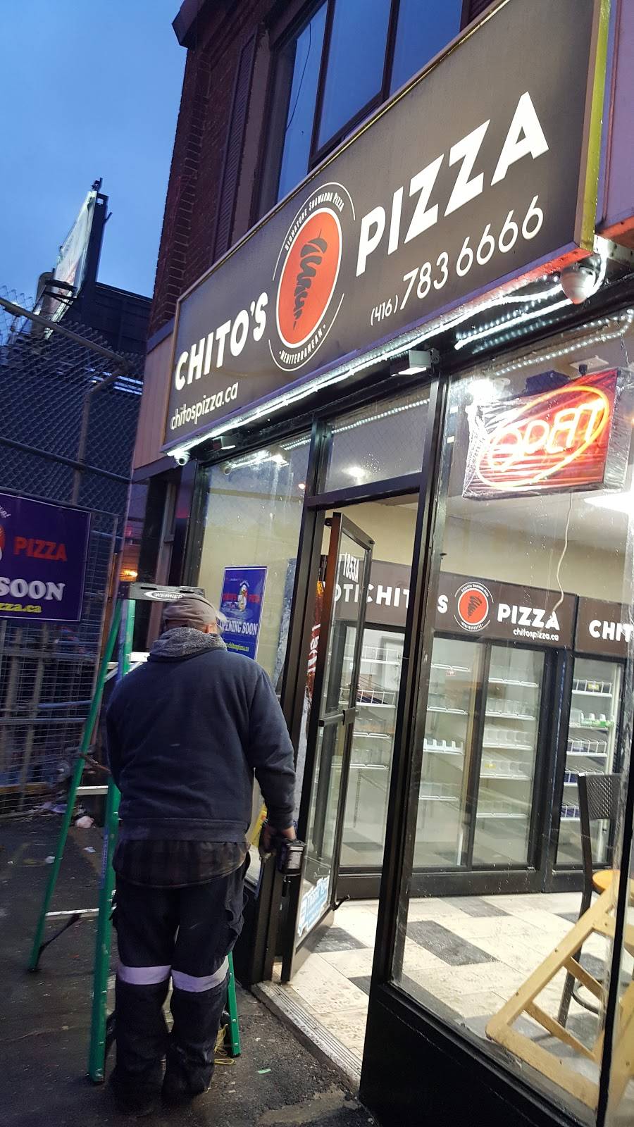 Chitos Pizza - Mediterranean Restaurant Eglinton | meal takeaway | 1853 Eglinton Ave W, York, ON M6E 2J3, Canada | 4167836666 OR +1 416-783-6666