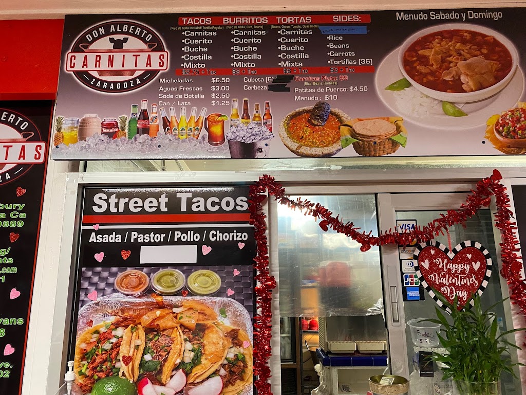 Carnitas Don Alberto Zaragoza | restaurant | 12572 Garden Grove Blvd, Garden Grove, CA 92843, USA | 7146400151 OR +1 714-640-0151