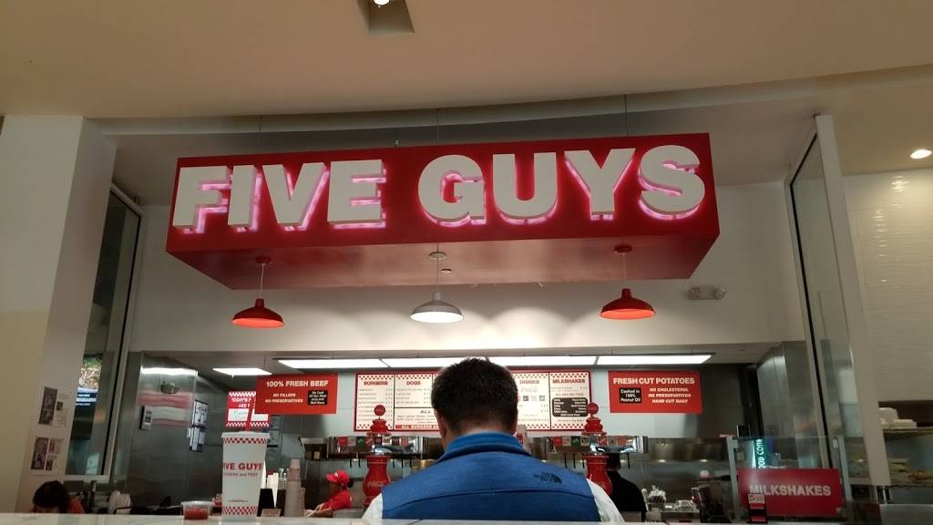 Five Guys | meal takeaway | 7856 Tysons Corner Center, McLean, VA 22102, USA | 5716339550 OR +1 571-633-9550