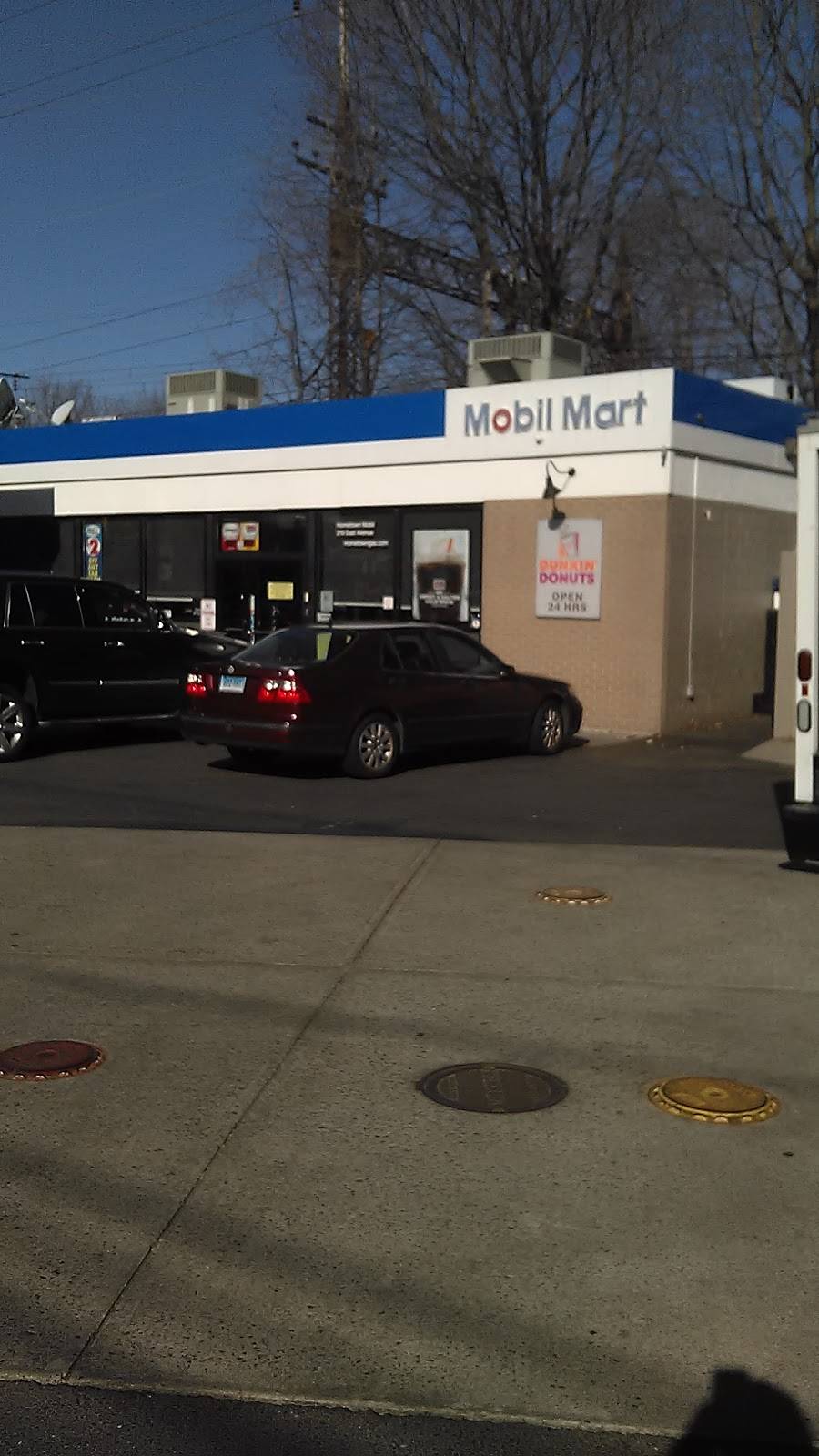Dunkin Donuts | cafe | Mobil Gas Station, 219 East Ave, Norwalk, CT 06855, USA | 2038520068 OR +1 203-852-0068