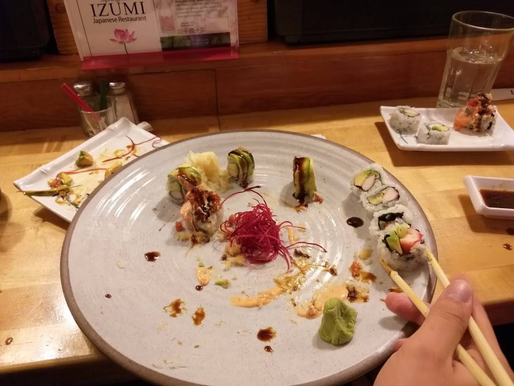 Izumi | restaurant | 6701-L, Loisdale Rd, Springfield, VA 22150, USA | 7039229444 OR +1 703-922-9444