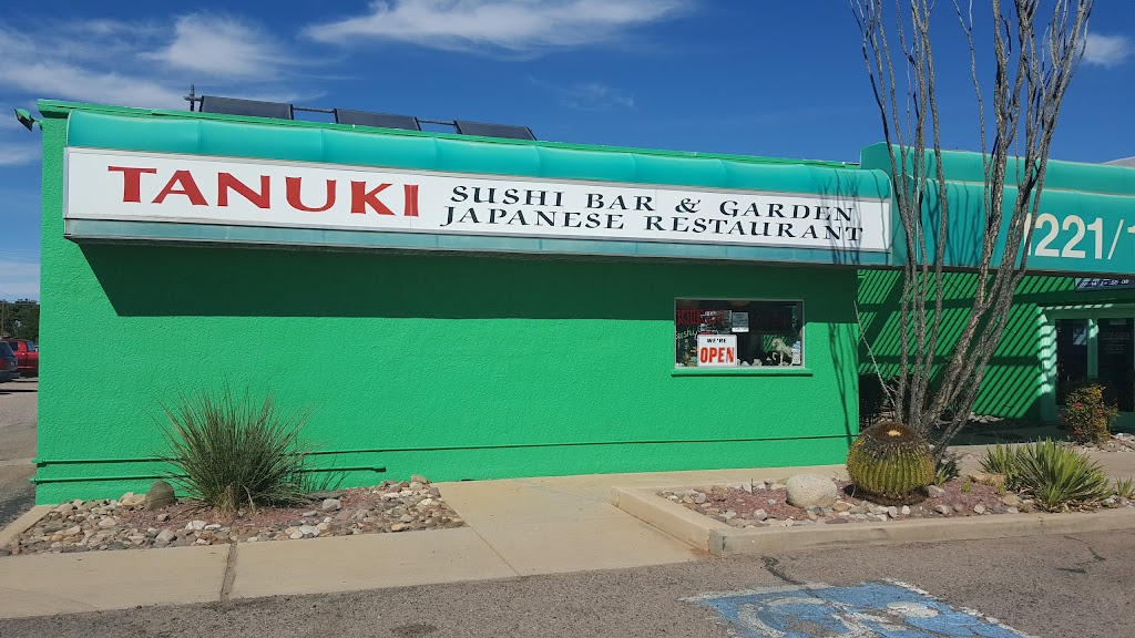 Tanuki Sushi Bar & Garden | restaurant | 1221 E Fry Blvd, Sierra Vista, AZ 85635, USA | 5204596853 OR +1 520-459-6853
