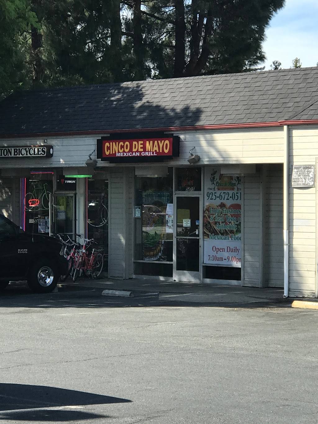Cinco de Mayo | restaurant | 5415 Clayton Rd, Clayton, CA 94517, USA | 9256720517 OR +1 925-672-0517