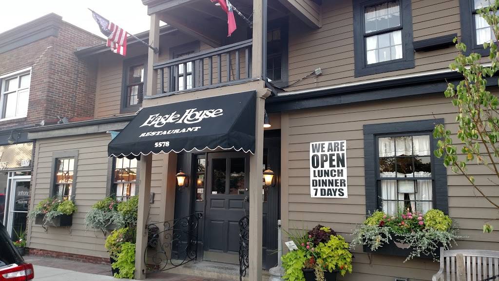 Eagle House Restaurant | restaurant | 5578 Main St, Williamsville, NY 14221, USA | 7166327669 OR +1 716-632-7669
