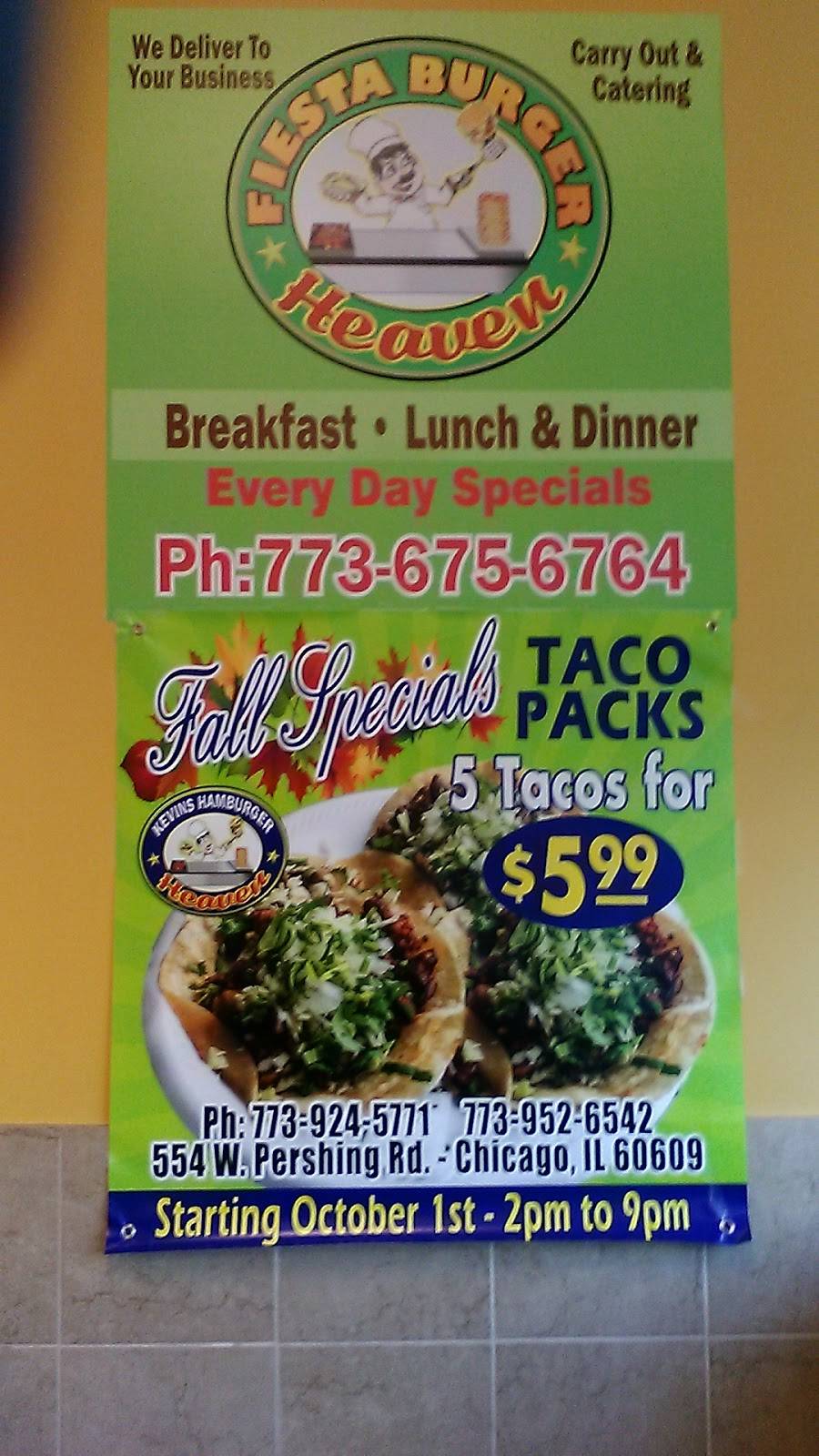 Fiesta Burger Heaven | restaurant | 7832 S Ashland Ave, Chicago, IL 60620, USA | 7736756764 OR +1 773-675-6764