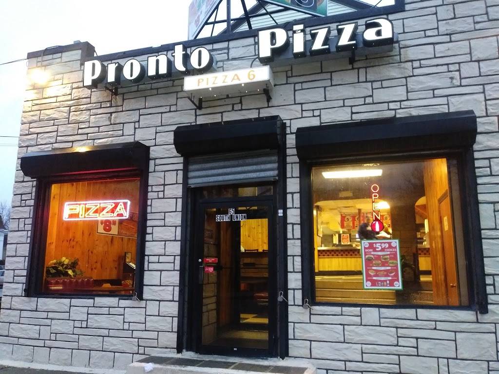 Pronto Pizza | restaurant | 65 S Union St, Lawrence, MA 01843, USA | 9786088240 OR +1 978-608-8240