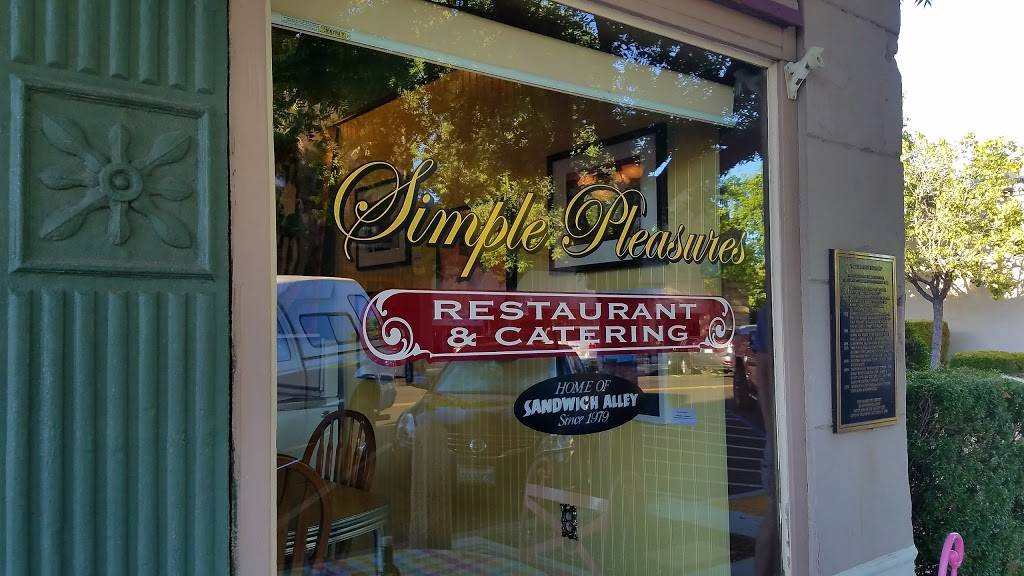 Simple Pleasures | restaurant | 648 5th St, Lincoln, CA 95648, USA | 9166451251 OR +1 916-645-1251