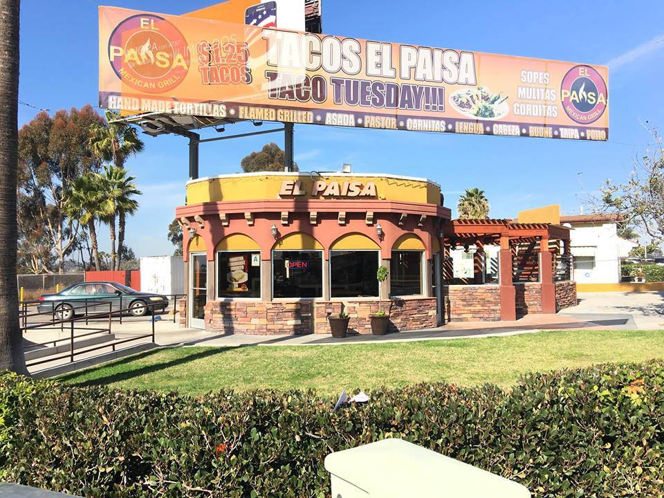 Tacos El Paisa | restaurant | 840 S 47th St, San Diego, CA 92113, USA | 6192625128 OR +1 619-262-5128