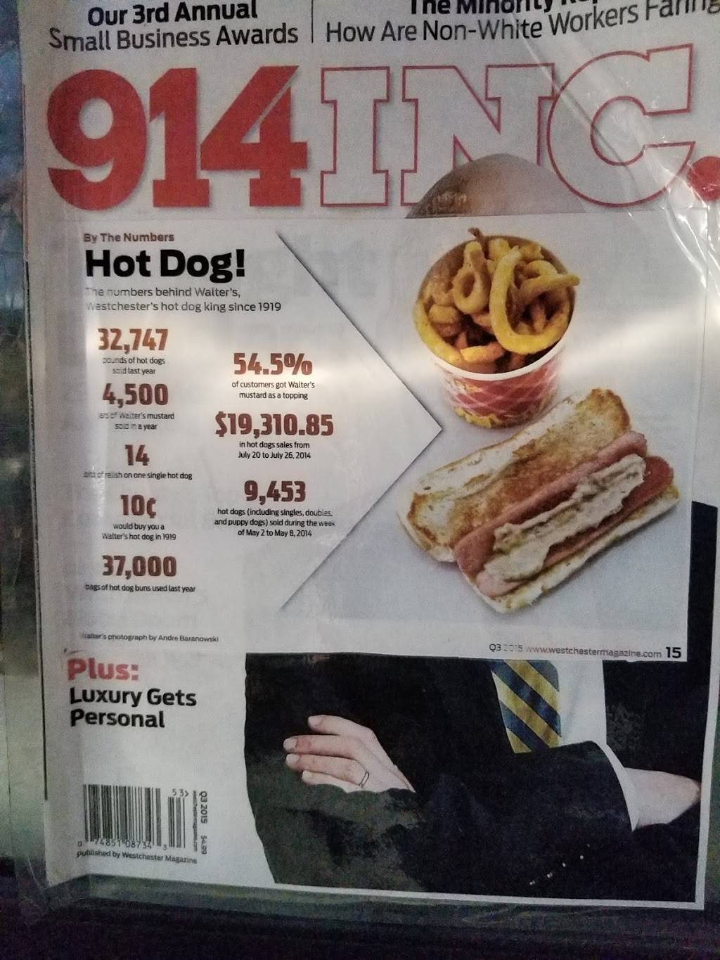 Walters Hot Dogs | restaurant | 186 Mamaroneck Ave, White Plains, NY 10601, USA | 9143979406 OR +1 914-397-9406