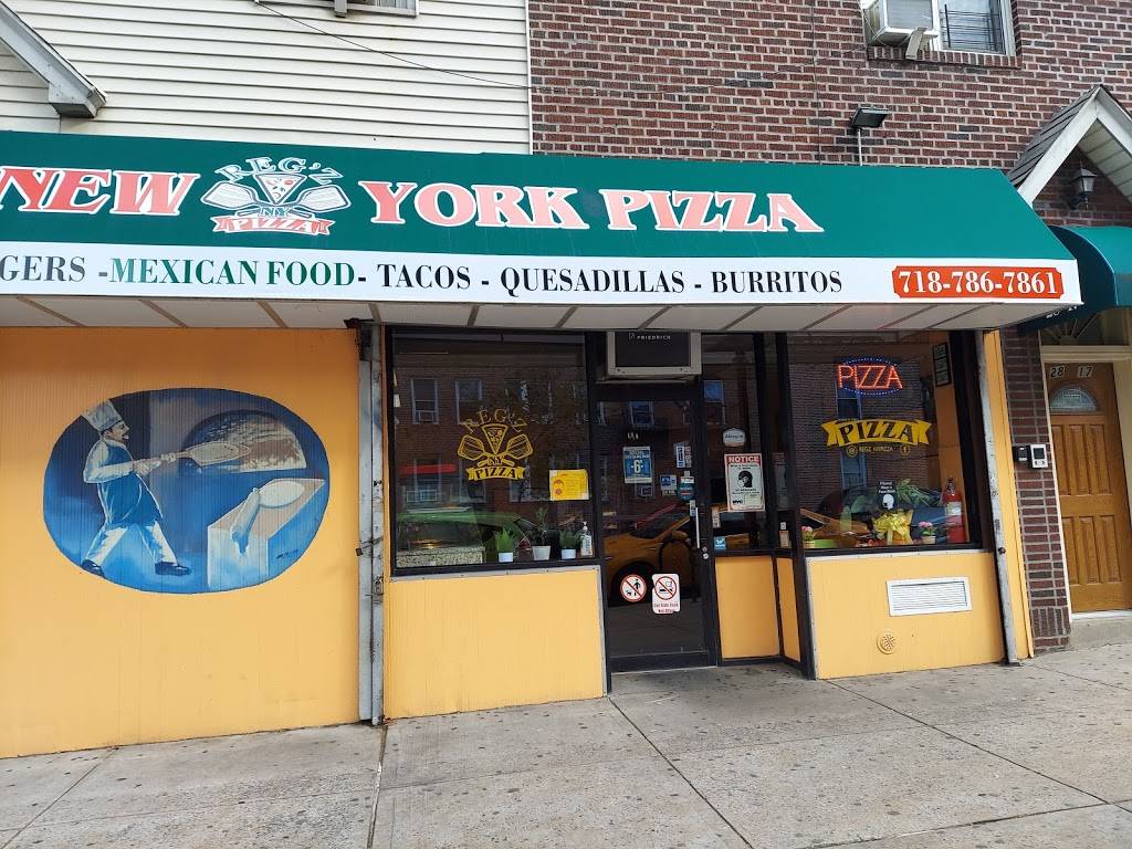Regz New York Pizza | restaurant | 28-17 36th Ave, Queens, NY 11106, USA | 7187867861 OR +1 718-786-7861