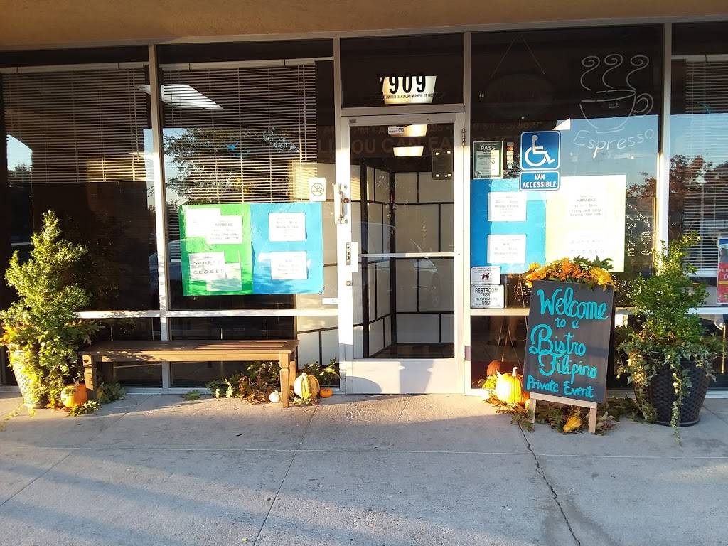 Bistro Filipino | restaurant | 7909 Bruceville Rd, Sacramento, CA 95823, USA | 9164202255 OR +1 916-420-2255