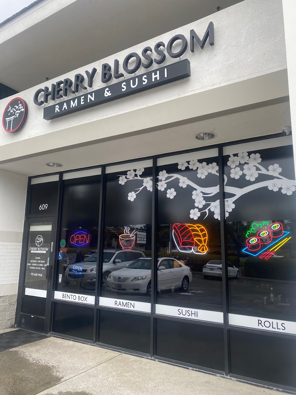 Cherry Blossom Ramen & Sushi Bar | restaurant | 609 Elmira Rd, Vacaville, CA 95687, USA | 7076859518 OR +1 707-685-9518