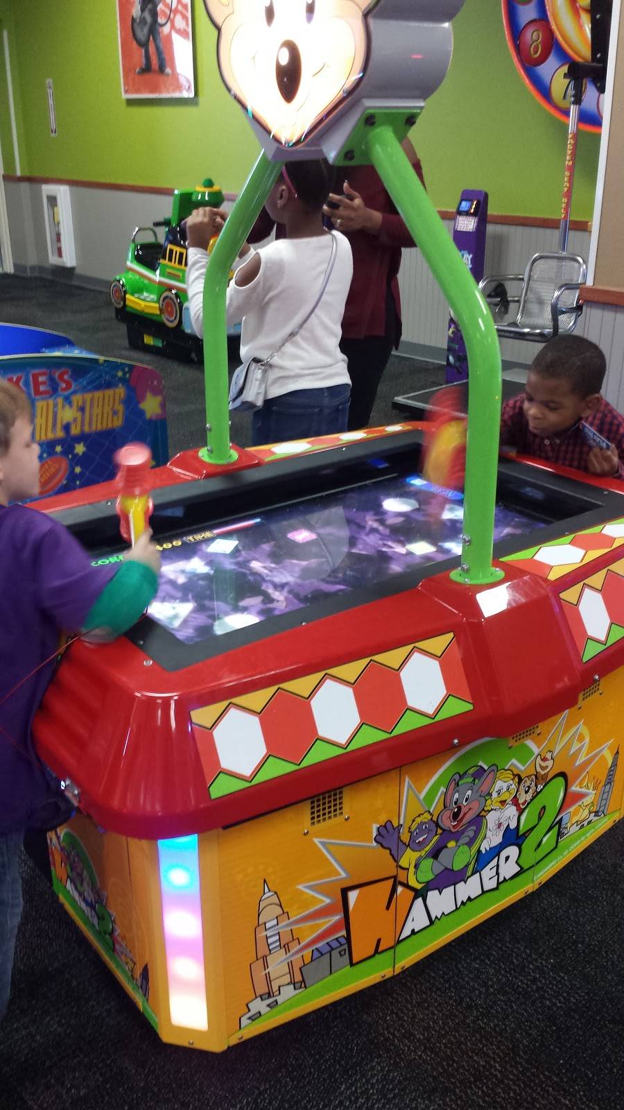 Chuck E. Cheese | restaurant | 1800 McFarland Blvd E Suite 508, Tuscaloosa, AL 35404, USA | 2053911604 OR +1 205-391-1604