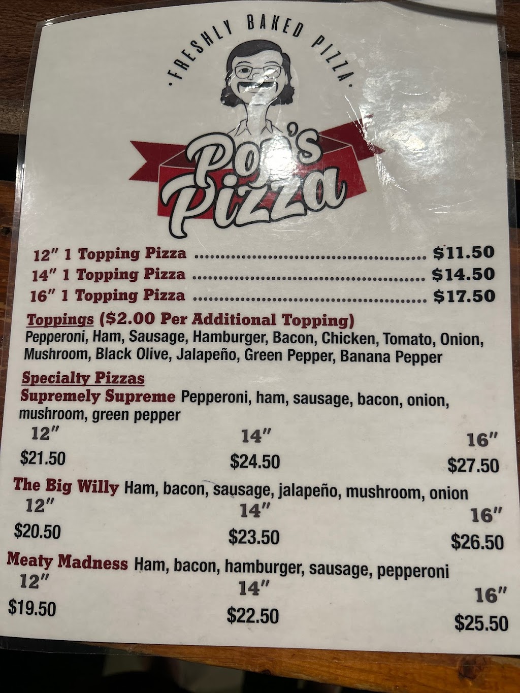 Pops Pizza | restaurant | 301 S Main St, Columbia City, IN 46725, USA | 2602444530 OR +1 260-244-4530