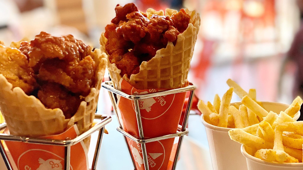 ChicknCone | restaurant | 5350 Great America Pkwy Ste 102, Santa Clara, CA 95054, USA | 6692729569 OR +1 669-272-9569