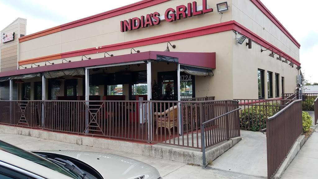 Indias Grill | restaurant | 4724 S Cleveland Ave, Fort Myers, FL 33907, USA | 2399316751 OR +1 239-931-6751
