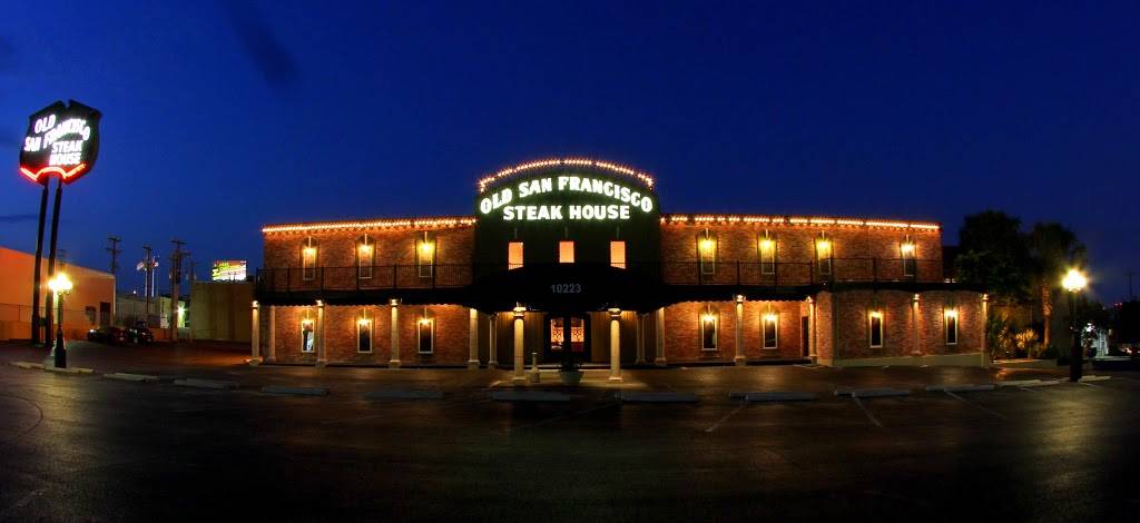 Old San Francisco Steak House | restaurant | 10223 Sahara Dr, San Antonio, TX 78216, USA | 2103422323 OR +1 210-342-2323