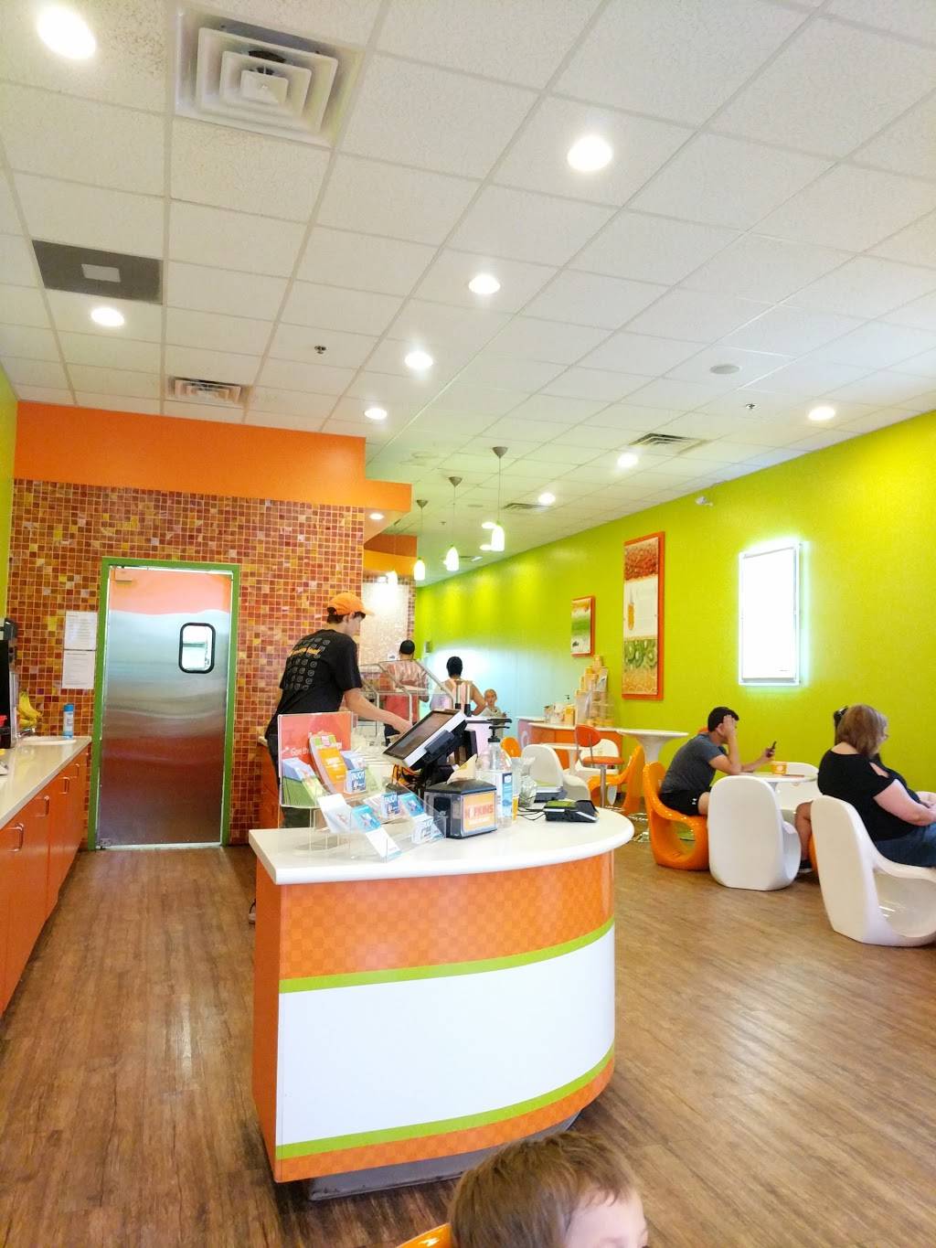 Orange Leaf | restaurant | 160 Creekside Way Ste 502, New Braunfels, TX 78130, USA | 8306089526 OR +1 830-608-9526